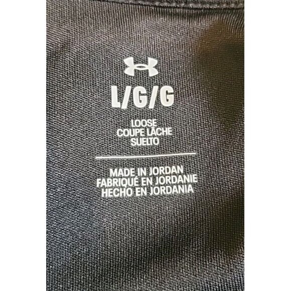 Under Armour University St Thomas Zip Up Black Women Large 1/4 Zip AntiOdor SPF - Picture 12 of 12